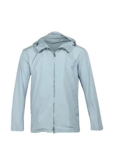 Jil Sander Pre-Owned zipped hooded jacket