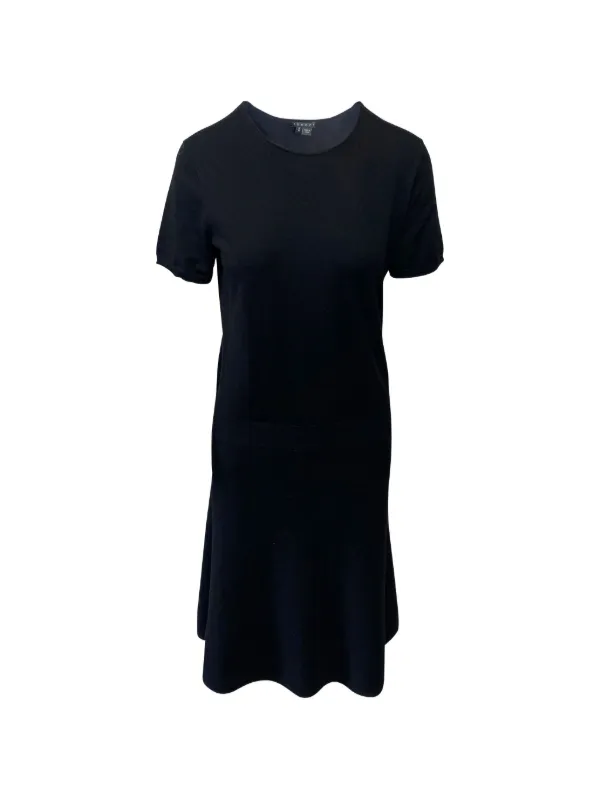 Theory T-shirt Midi Dress | Black | FARFETCH UZ