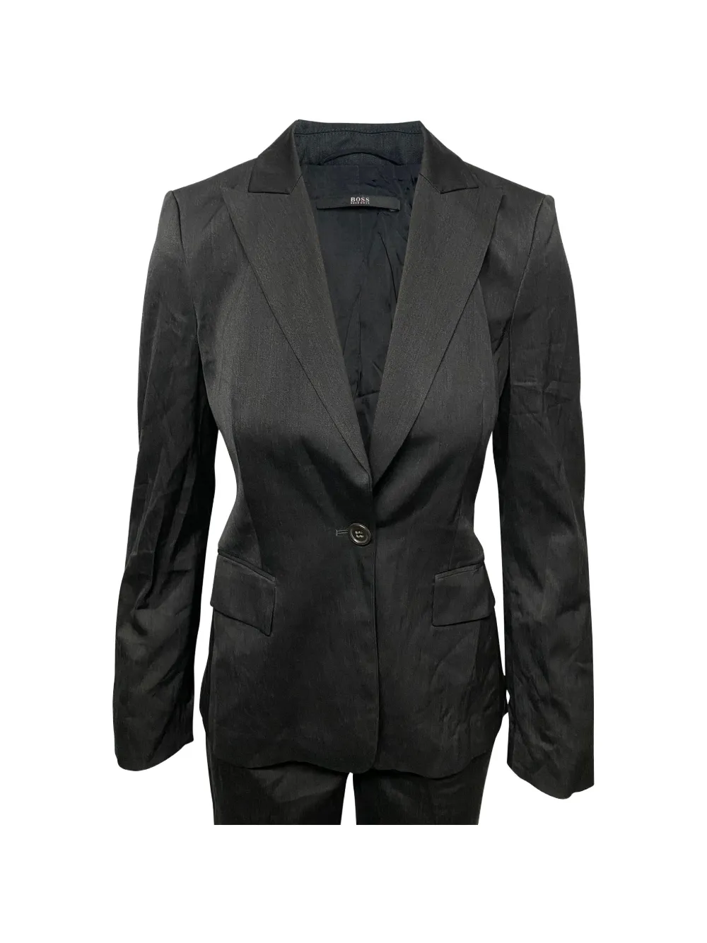 BOSS single-breasted blazer - Nero