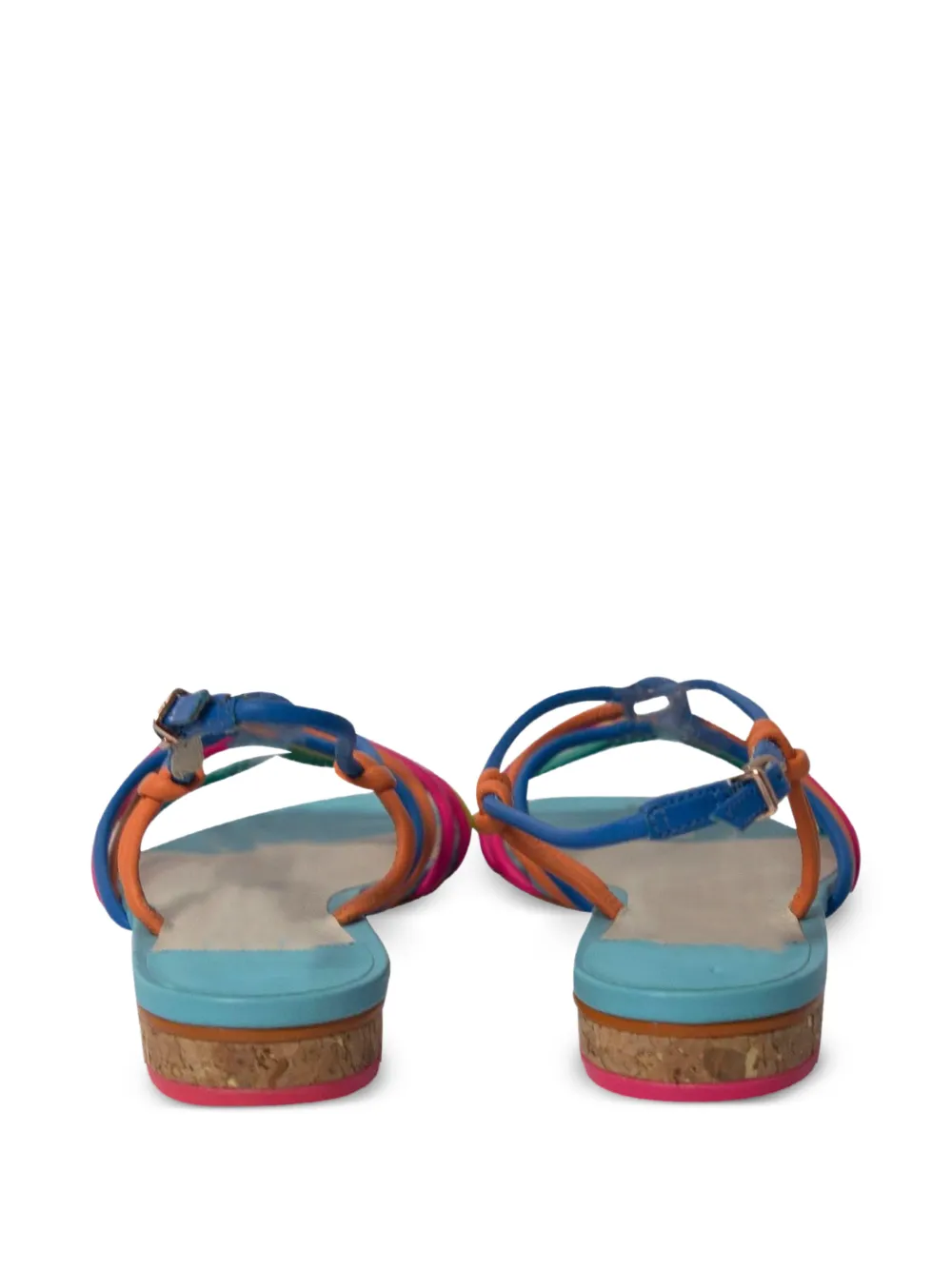  Sophia Webster Looped Strappy Sandals - Blue 