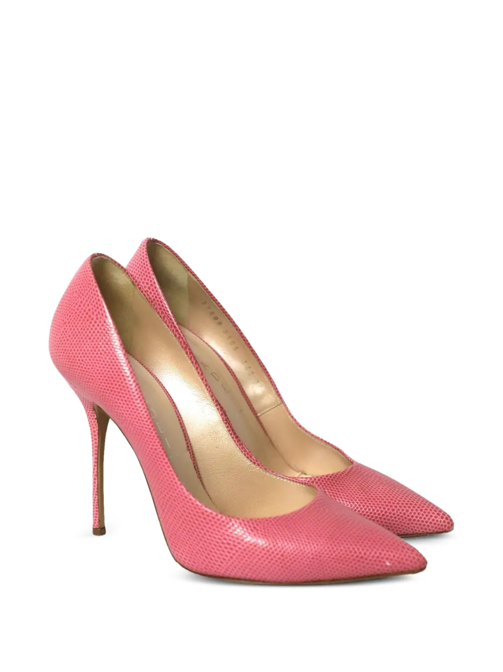Leather Pointed Pumps