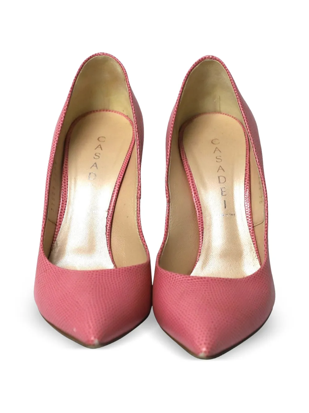 Leather Pointed Pumps