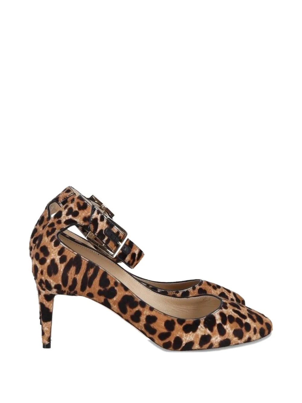 Jimmy Choo Pre-Owned Helena animal-print pumps - Marrone