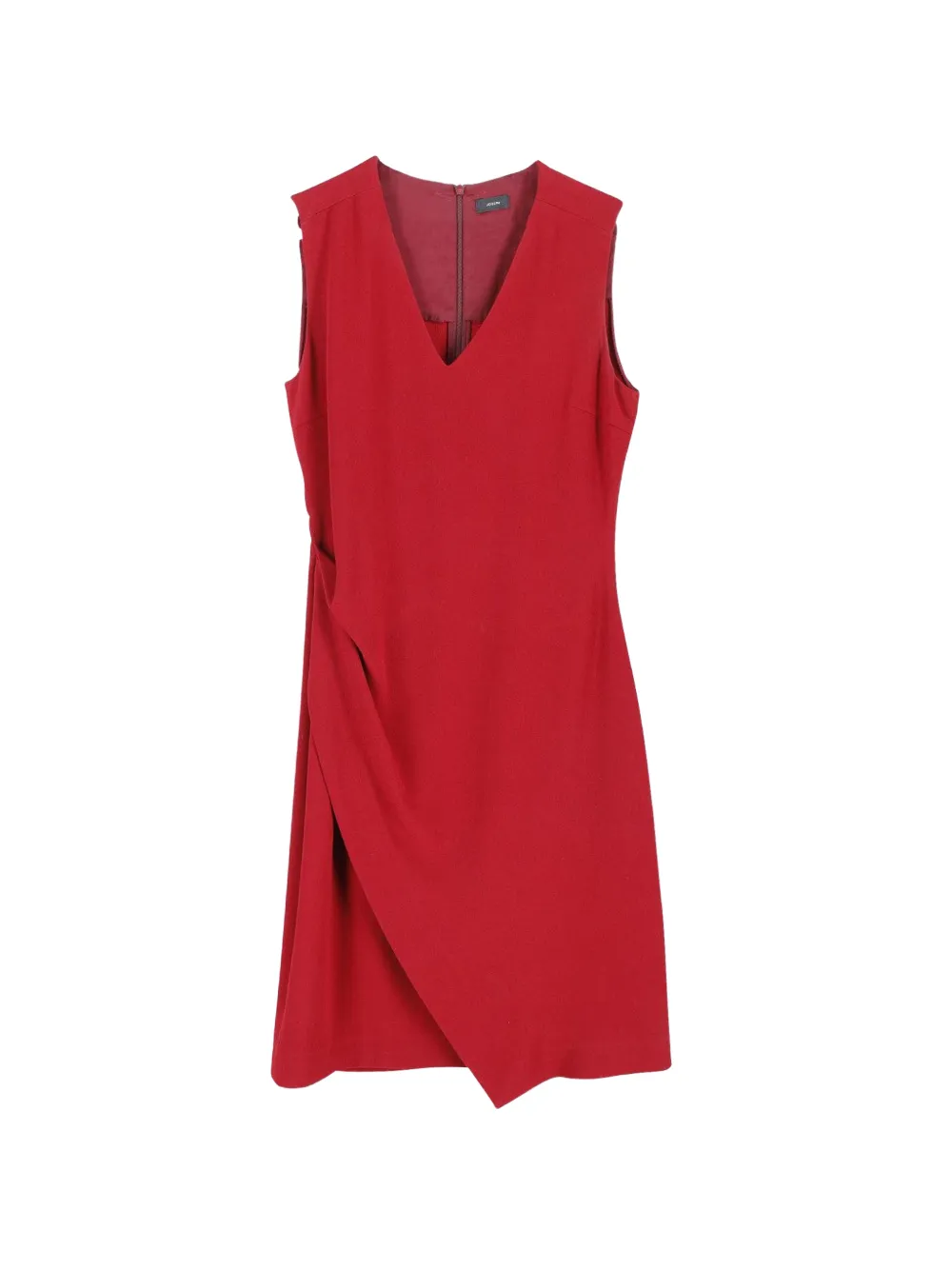 JOSEPH draped sleeveless mini dress - Rosso