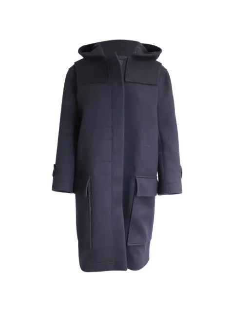 Celine Pre-Owned single-breasted hooded coat