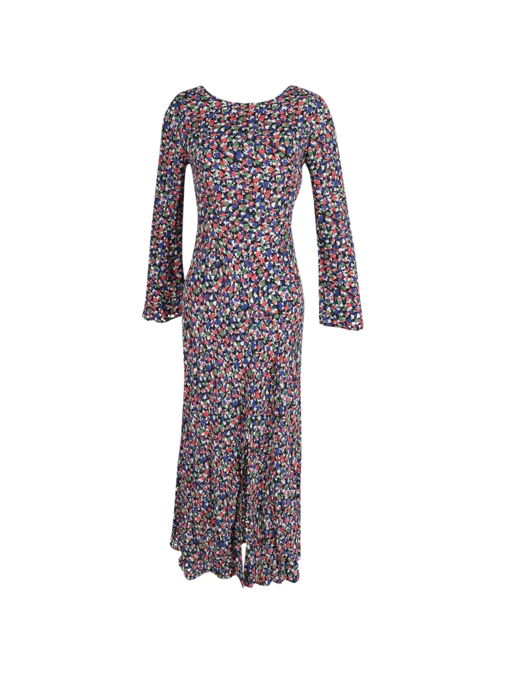 Rixo Mimi floral-print maxi dress - Blu