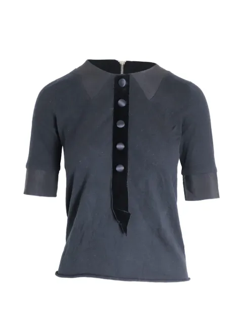 Marc Jacobs Vintage button-detailed T-shirt