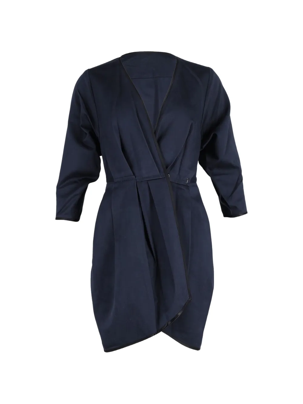 Marc Jacobs Vintage wrap pleated mini dress - Blu