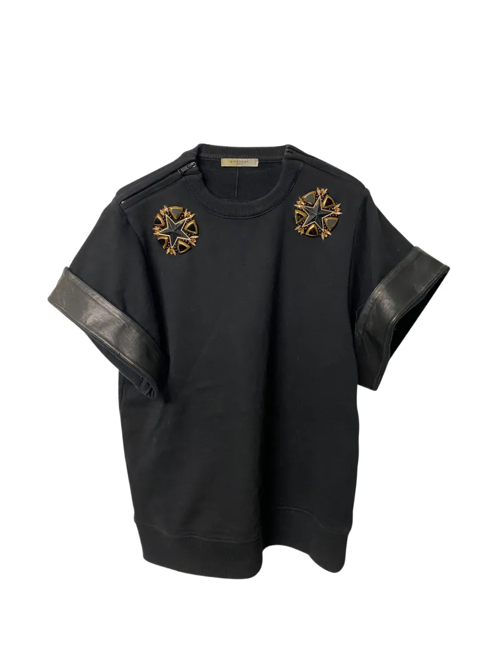 Givenchy Pre-Owned star-embellished T-shirt - Nero