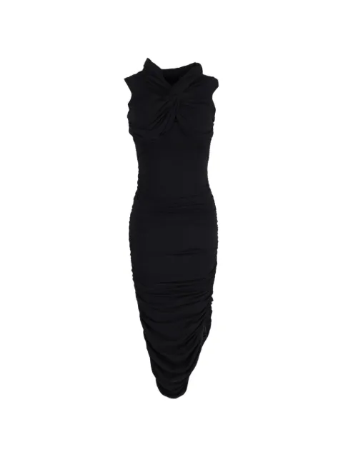  KHAITE Pre-Owned vestido midi con abertura lateral