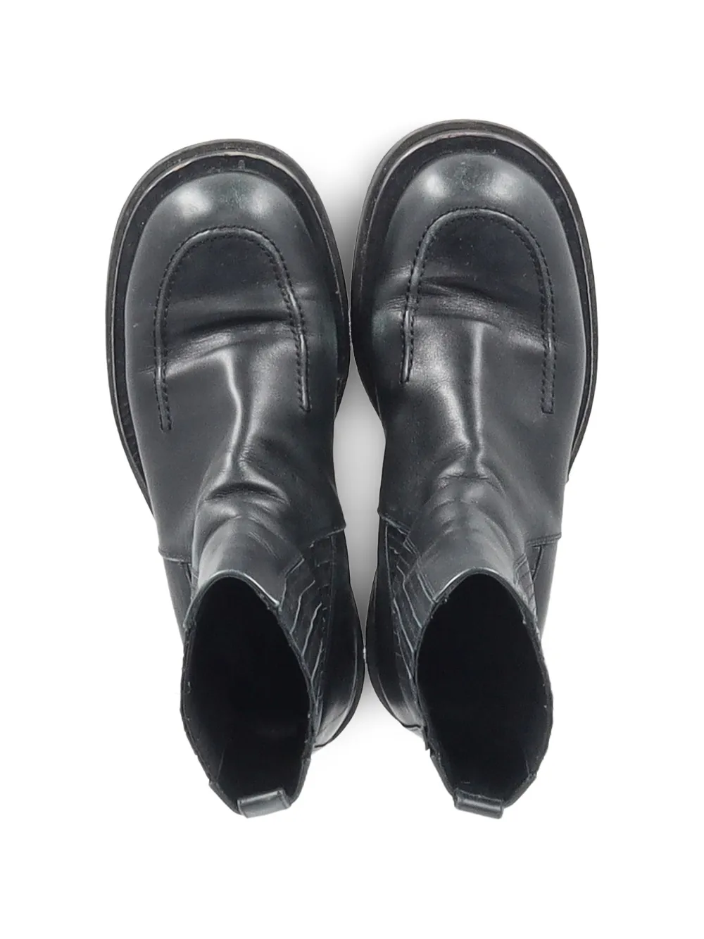 Leather Biker Boots