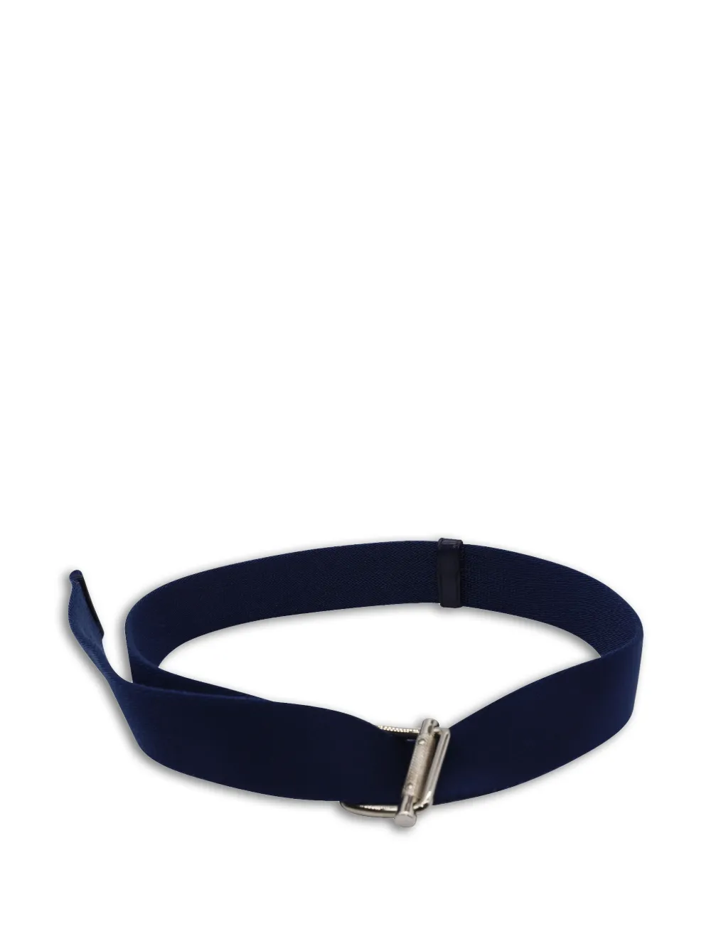 Miu Miu Pre-Owned buckle-fastening belt - Blu