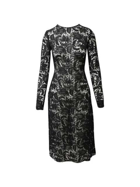 Adam Lippes lace floral midi dress
