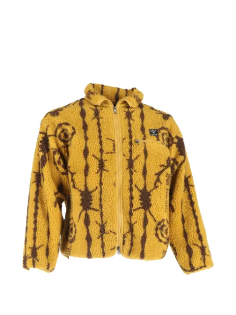 Supreme 2021 x South2 West8 printed zip-fastening jacket