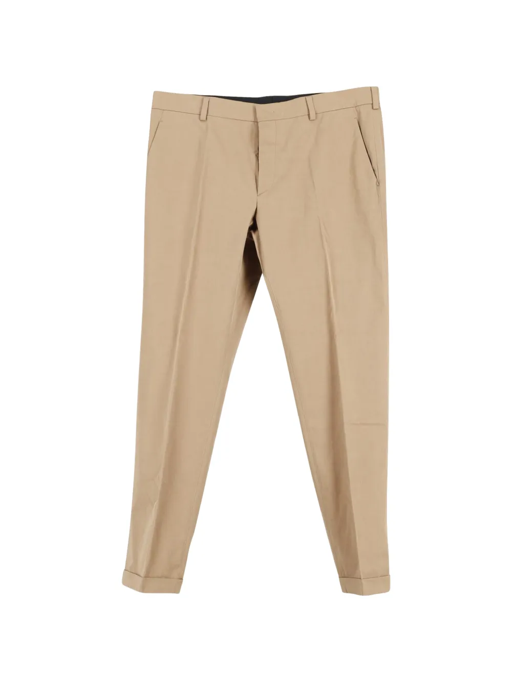 Prada Pre-Owned pressed-crease trousers – Neutrals