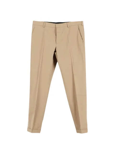 Prada Pre-Owned pressed-crease trousers