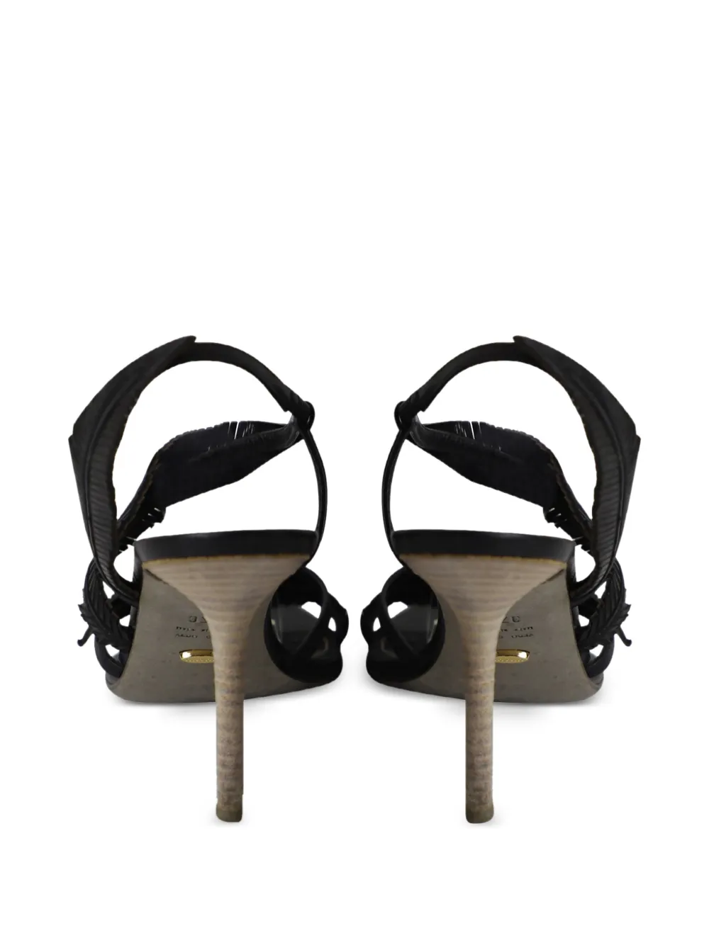 Leaf Strap Sandals