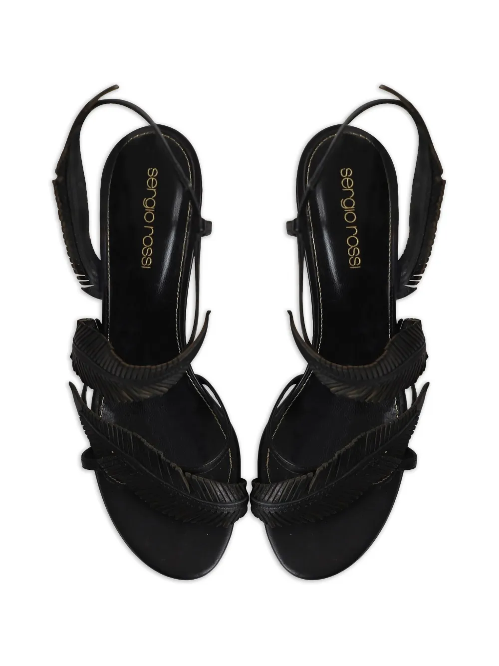 Leaf Strap Sandals
