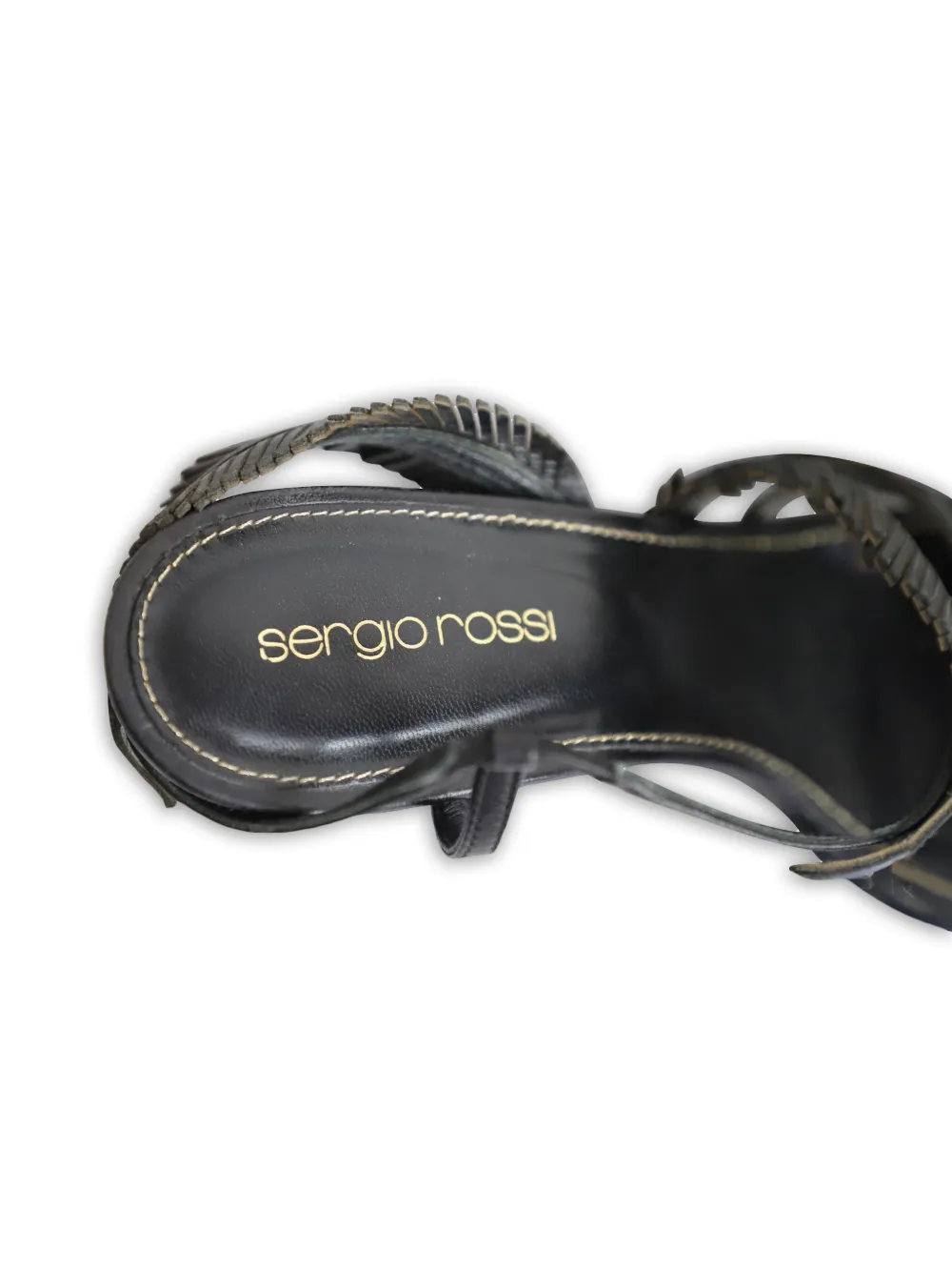 Leaf Strap Sandals