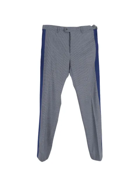 Valentino Garavani Pre-Owned pantalones con motivo de cuadros tartán