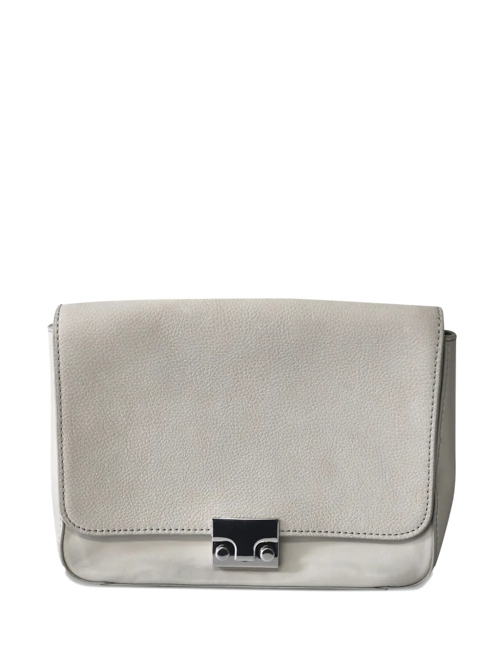 Loeffler Randall lock rectangular clutch - Toni neutri