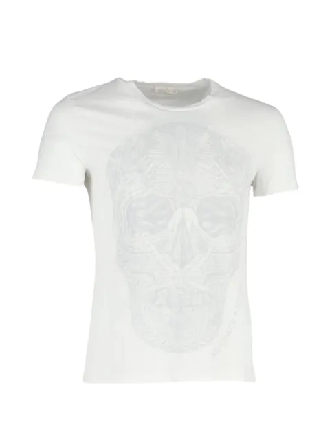 Alexander McQueen Pre-Owned T-shirt met doodskopprint