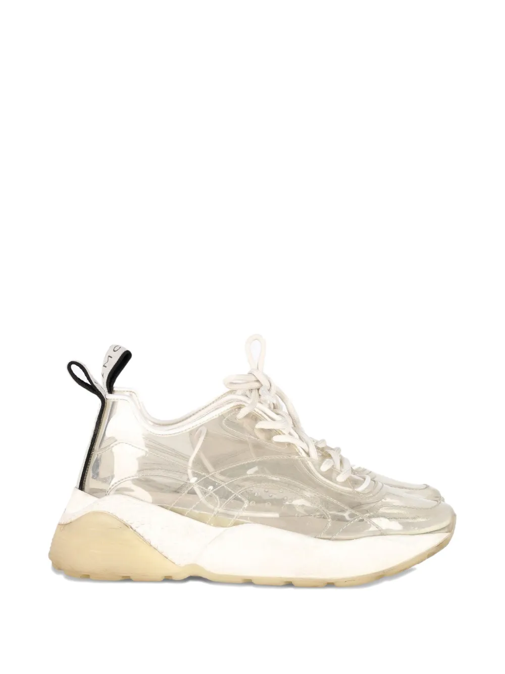 Stella McCartney Pre-Owned Eclypse chunky-sole sneakers - Bianco