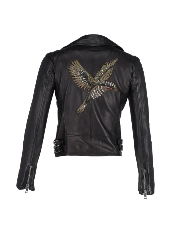 Gucci Pre-Owned レザーライダースジャケット | ブラック | FARFETCH JP