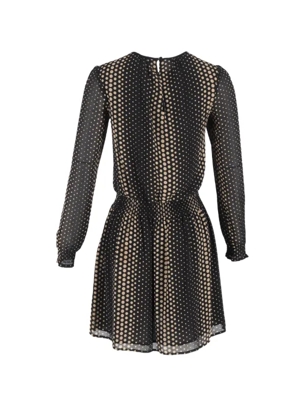 Michael Kors Vintage Aralia polka-dot Mini Dress | Black | FARFETCH Michael Kors Vintage Aralia polka-dot Mini Dress | Black | FARFETCH