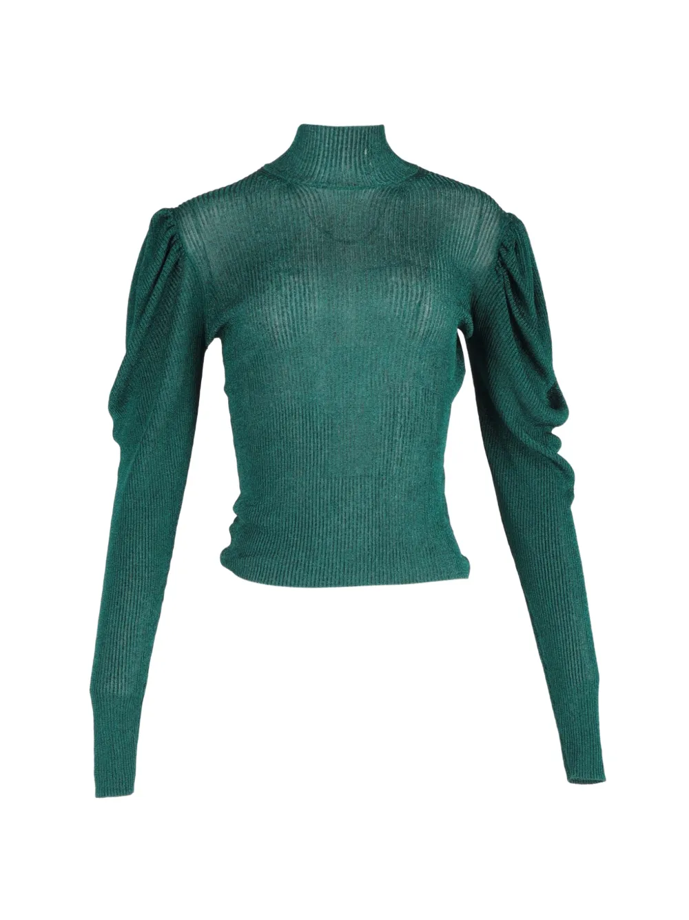 Caroline Constas pull à manches bouffantes - Vert Caroline Constas pull à manches bouffantes - Vert