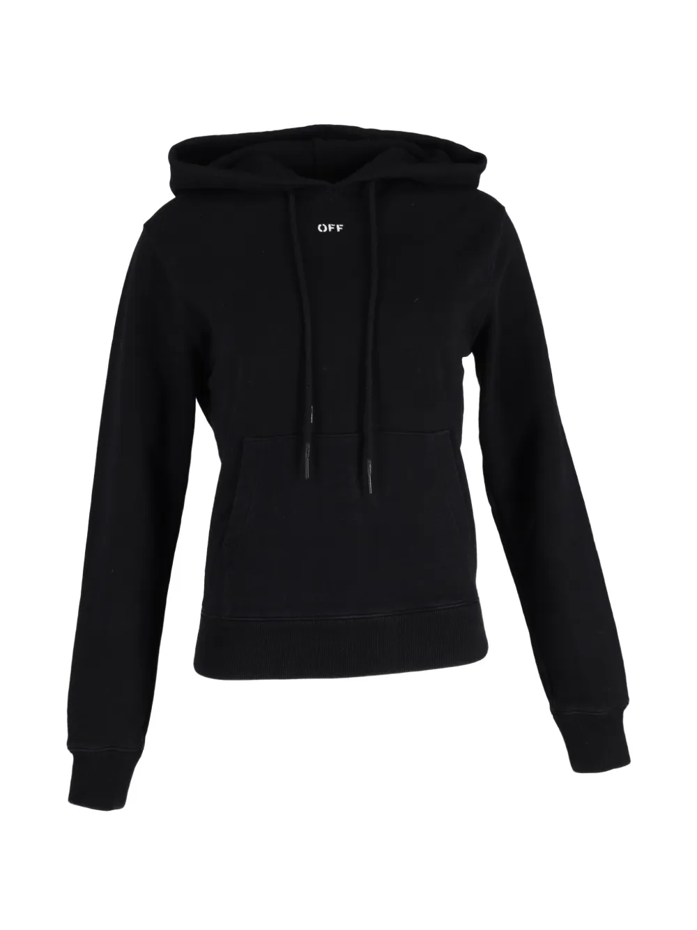 Off-White Pre-Owned Arrow-print hoodie - Nero