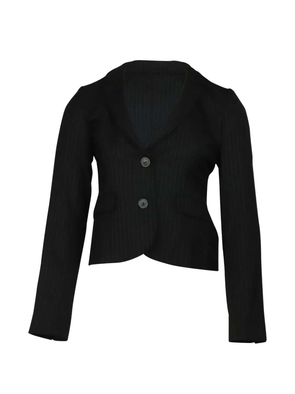 JOSEPH wool pinstripe skirt set (set of two) - Nero