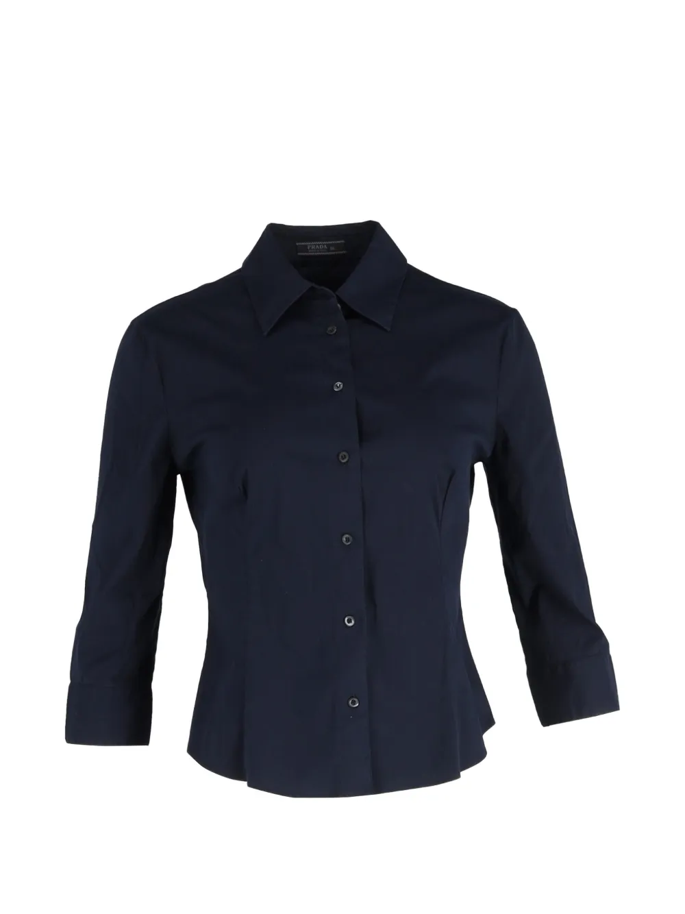 Prada Pre-Owned buttoned-up shirt - Blu