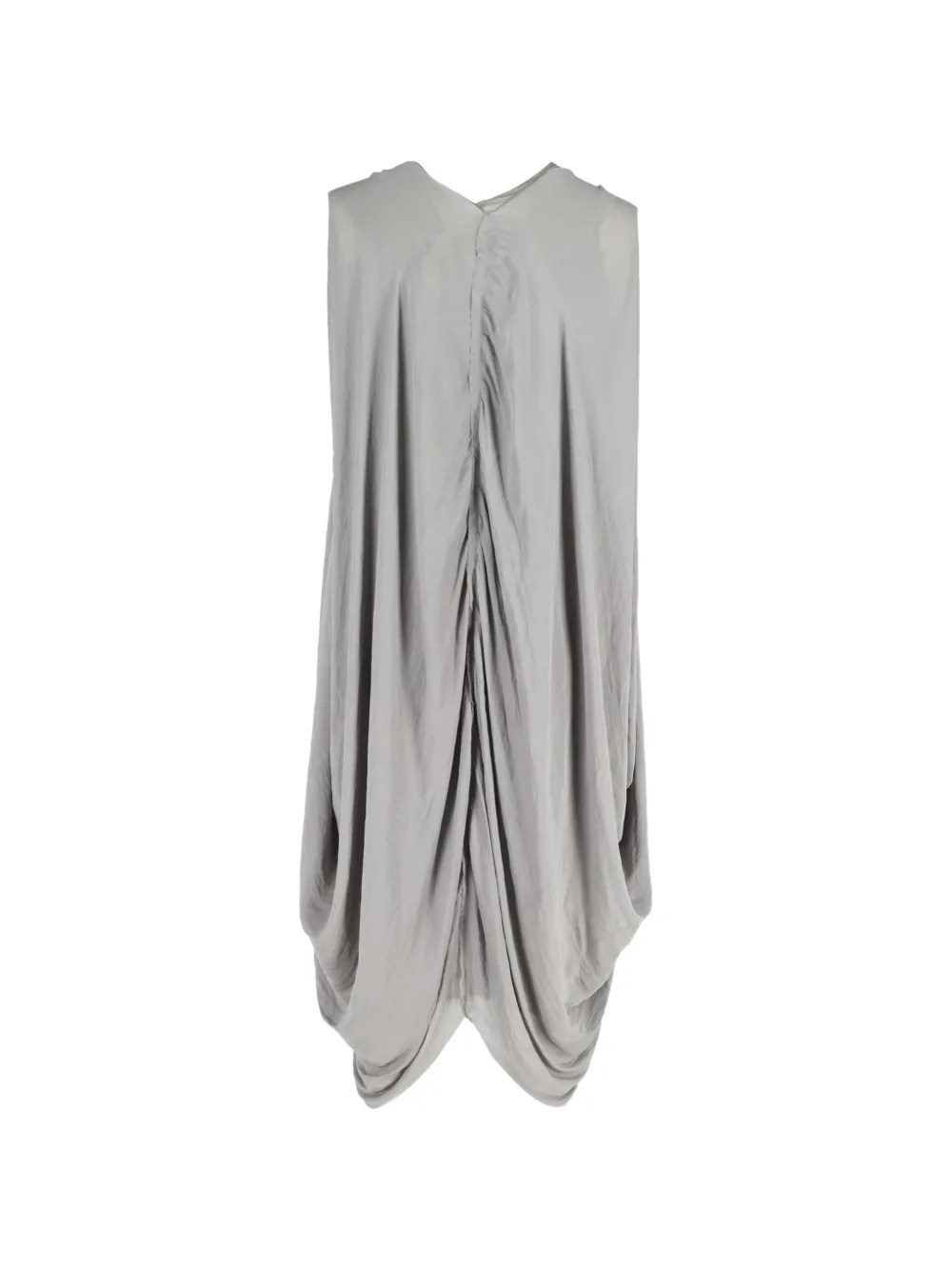  Lanvin Pre-owned Draped Midi Dress - Grey 