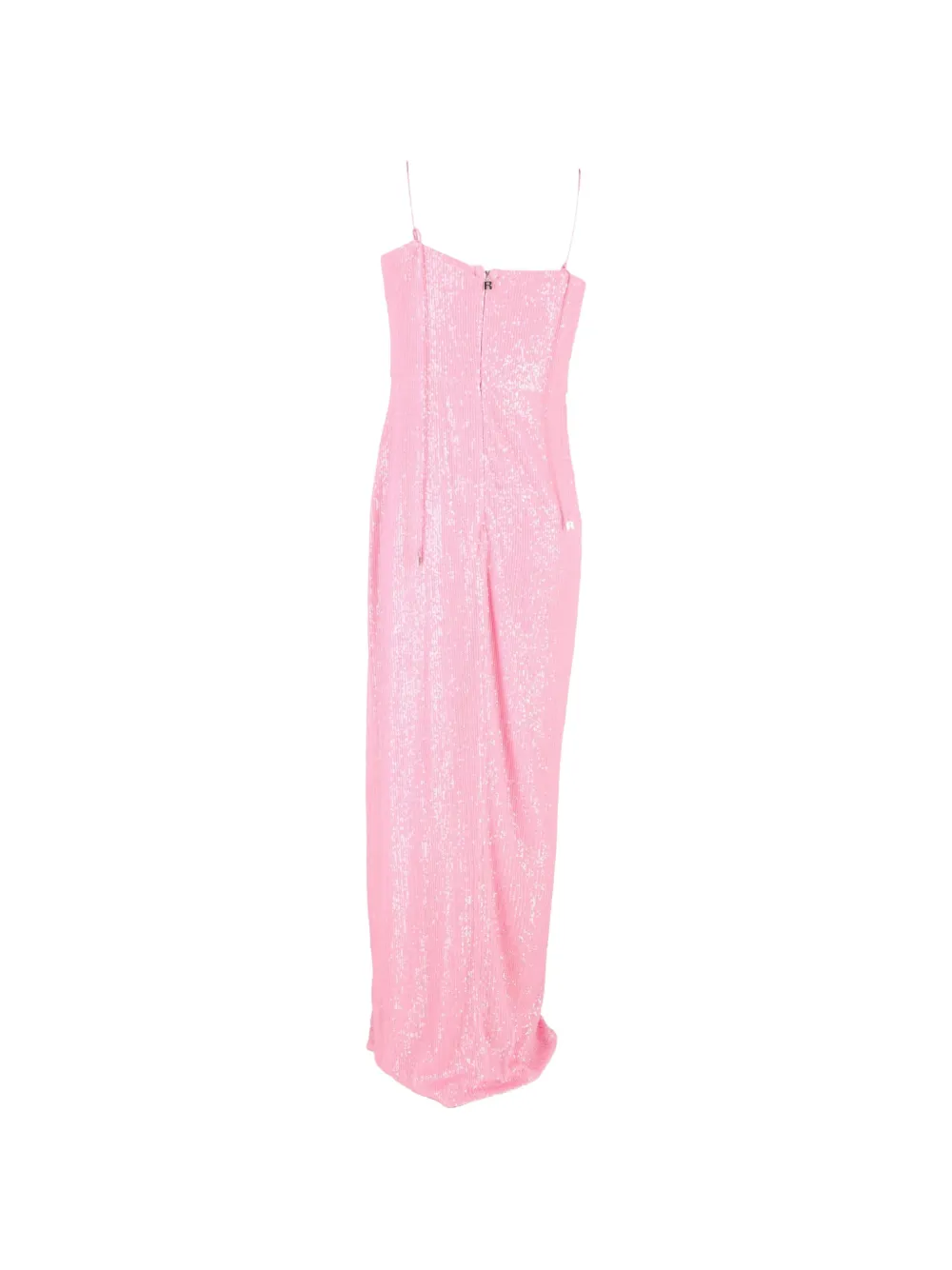 Sequin Side-Slit Maxi Dress