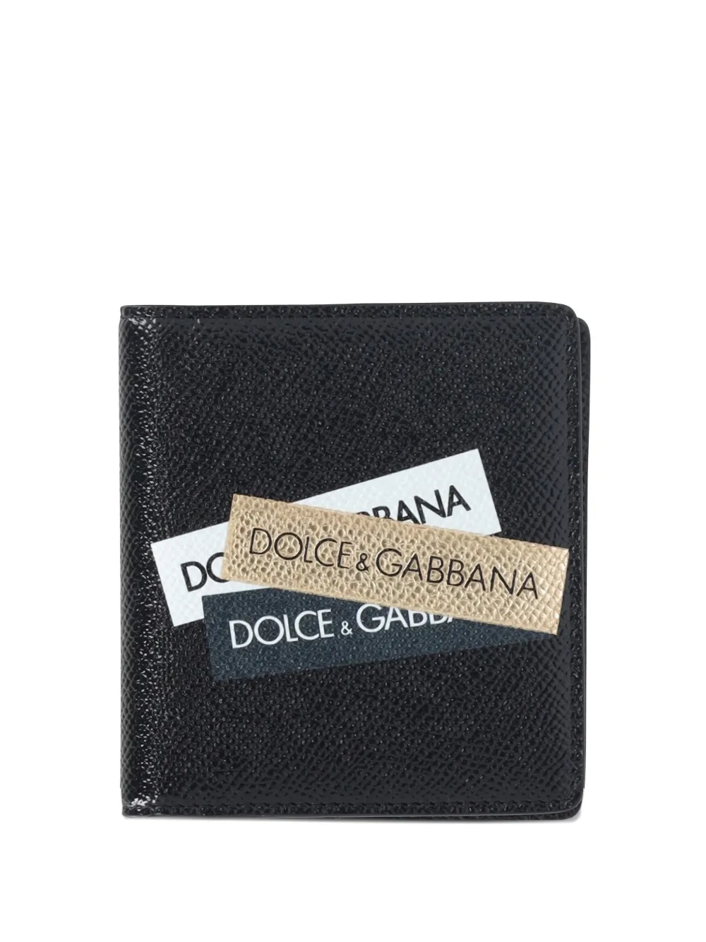 Dolce & Gabbana Pre-Owned bi-fold leather wallet - Nero