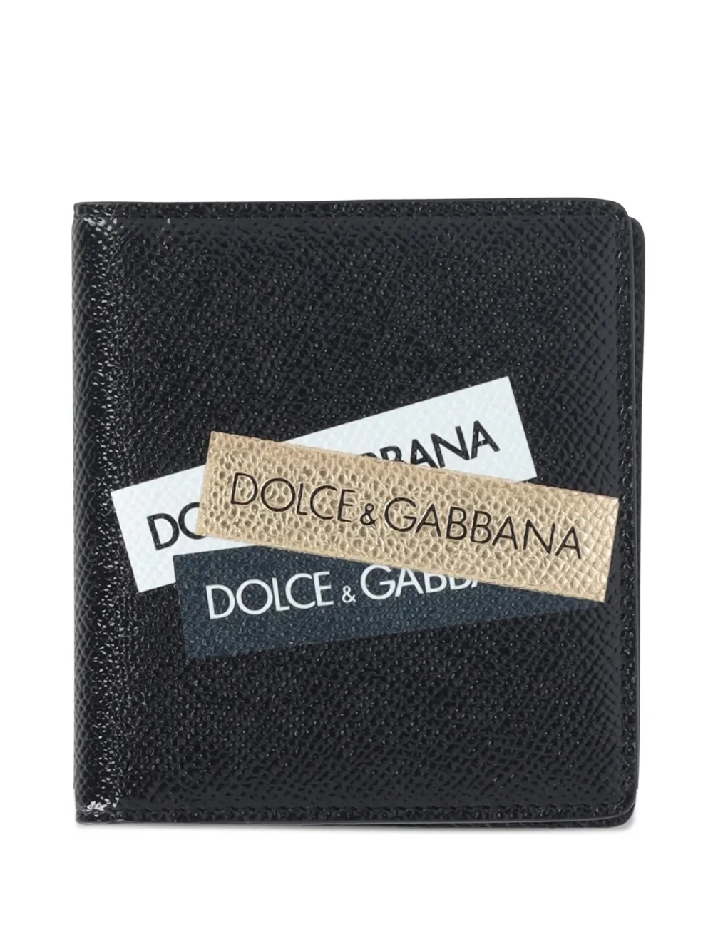 Dolce & Gabbana Pre-Owned bi-fold leather wallet - Nero