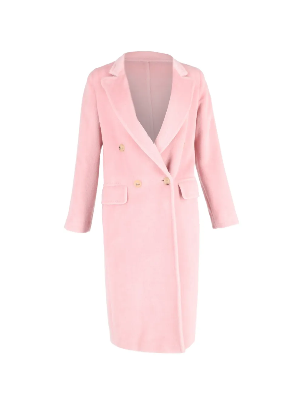 Max Mara double-breasted coat - Rosa