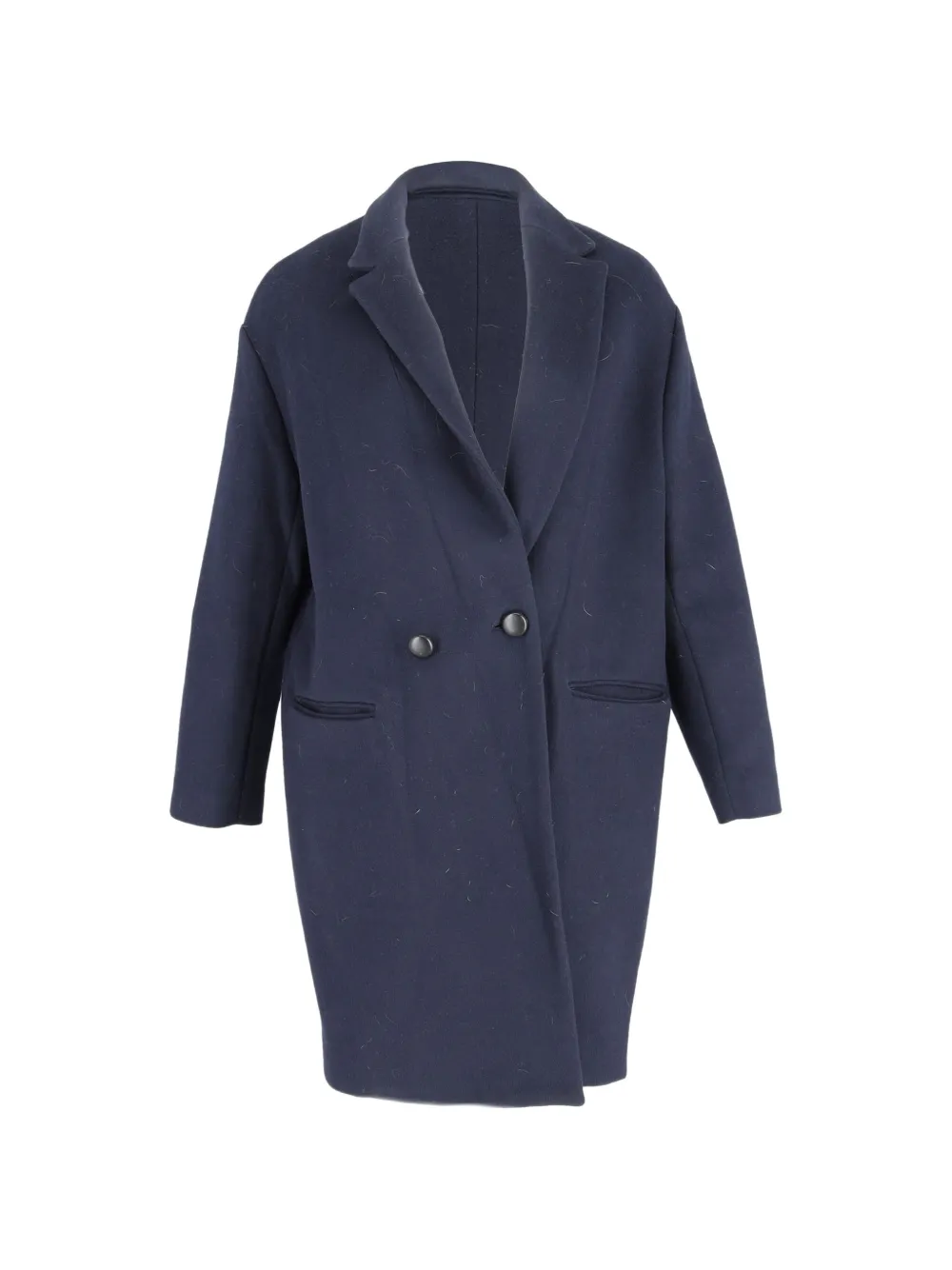 Isabel Marant Vintage double-breasted wool coat - Blu