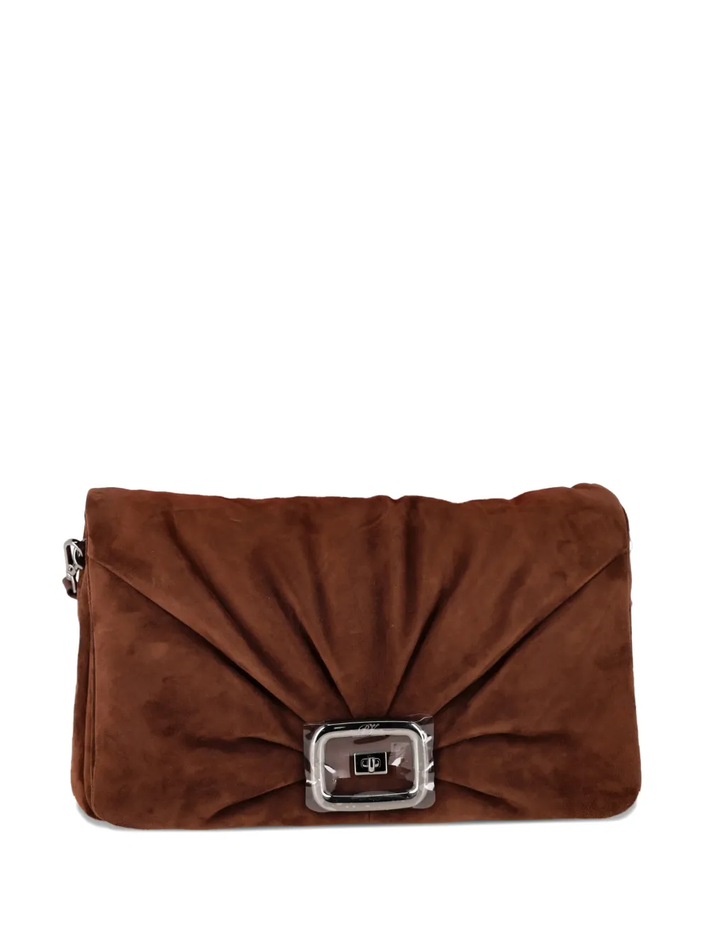 Roger Vivier Vintage suede cross body bag – Brown