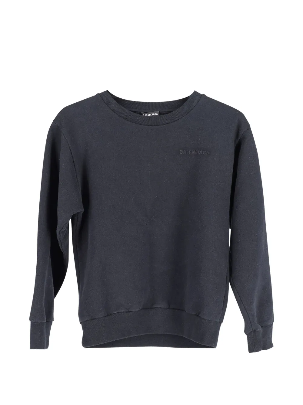 Balenciaga Pre-Owned logo crew-neck sweatshirt - Nero