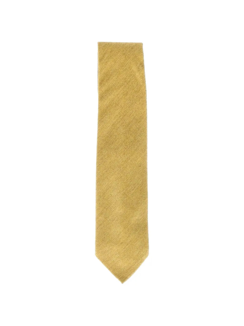 Loro Piana Pre-Owned wool tie - Giallo