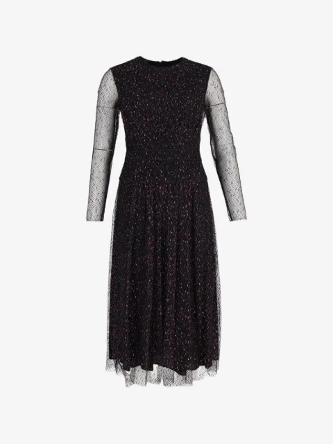 Escada Pre-Owned Midikleid mit Ärmeln