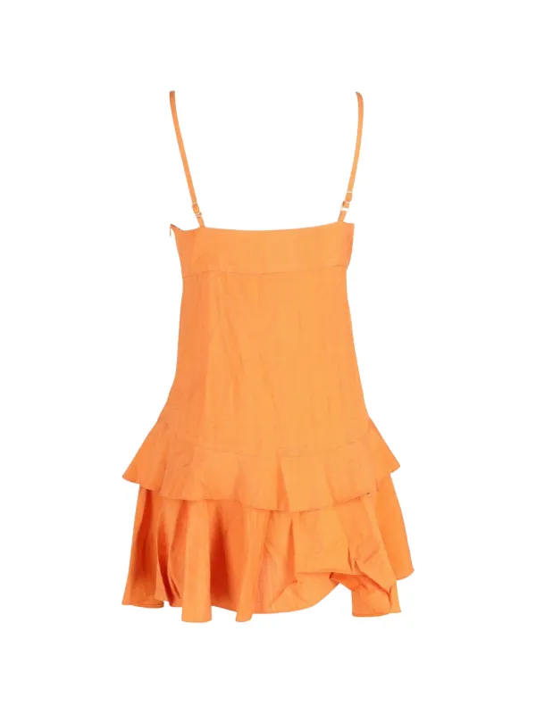 open lace back dress Sandro