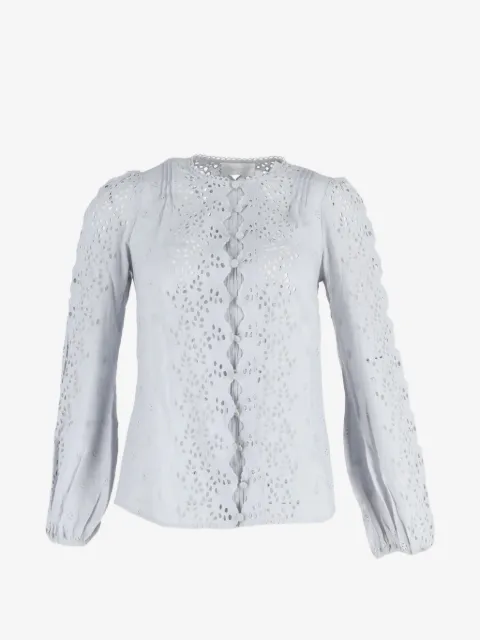 ZIMMERMANN blouse en broderie anglaise