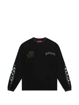 Supreme Half-Zip-Sweatshirt Mit Flaggendetail | Schwarz | FARFETCH DE