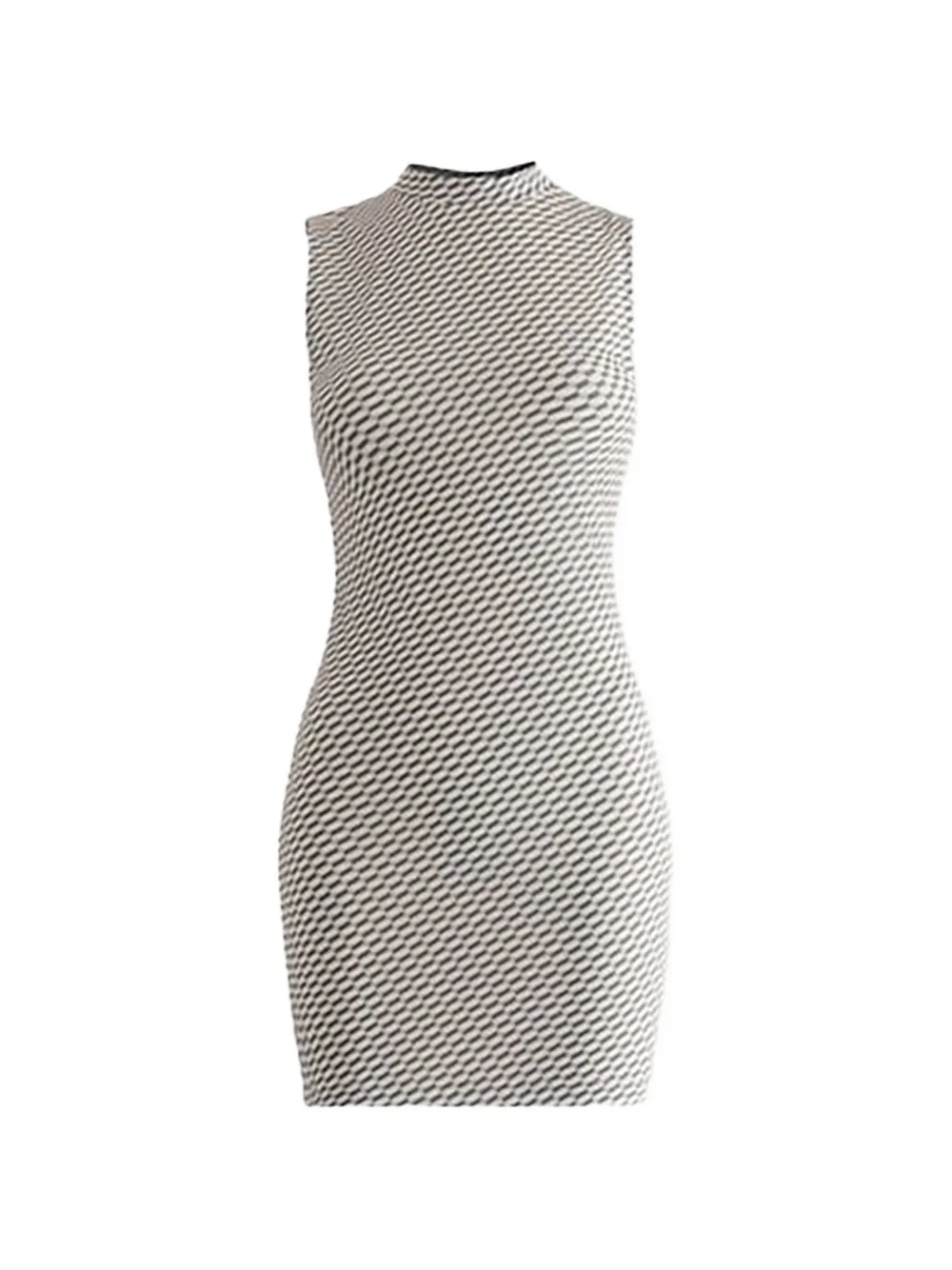 Kith Rumi Monogram Mini Dress In Multi