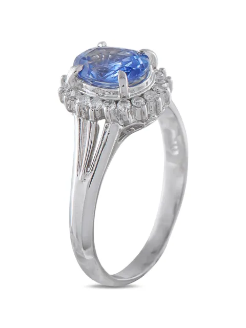 LB Exclusive diamond sapphire ring