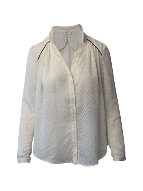 Ba&Sh textured embroidered blouse
