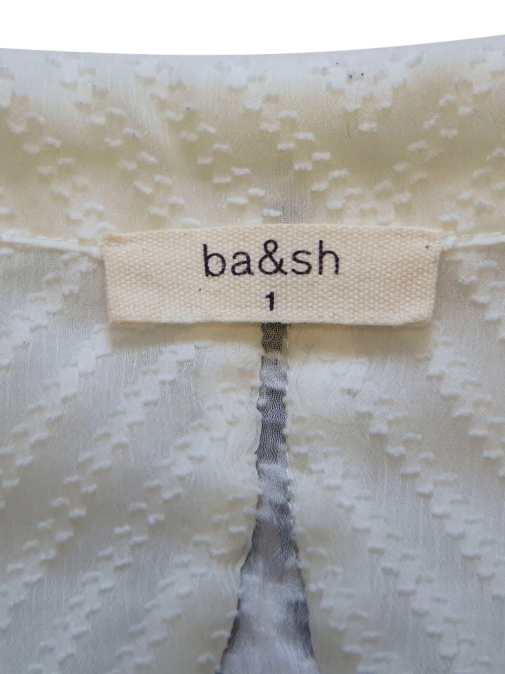 Textured Embroidered Blouse